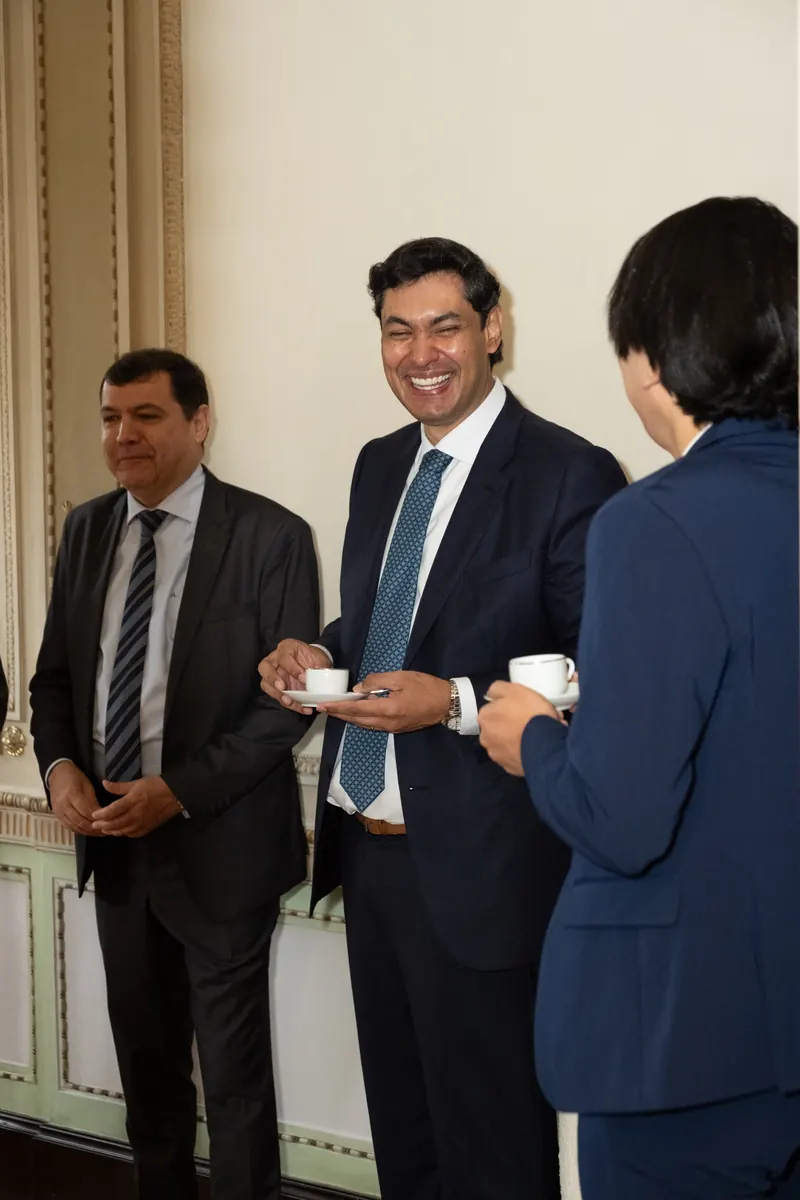 O café, entre uma sessão e outra